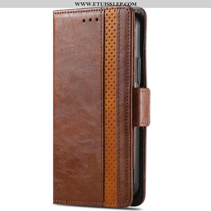 Etui Folio do Xiaomi Redmi Note 11 / 11S Dwukolorowe Podwójne Zapięcie